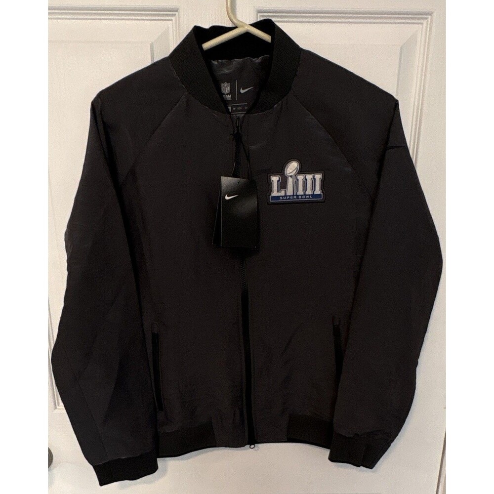 Nike Super Bowl LIII NFL Team Apparel Women’s Full-Zip Jacket Black XS